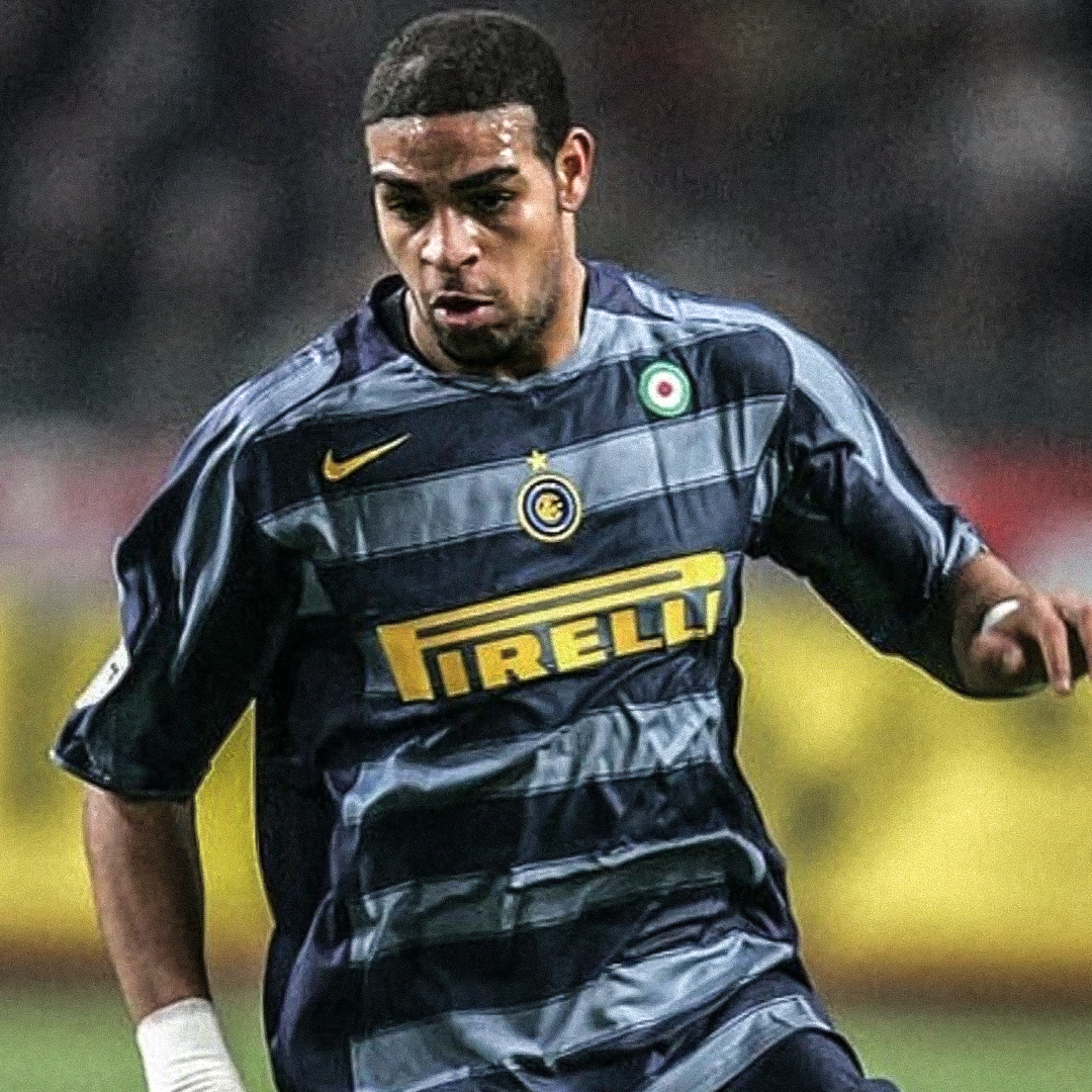 Trikot Adriano Inter Mailand 04-05 Legende