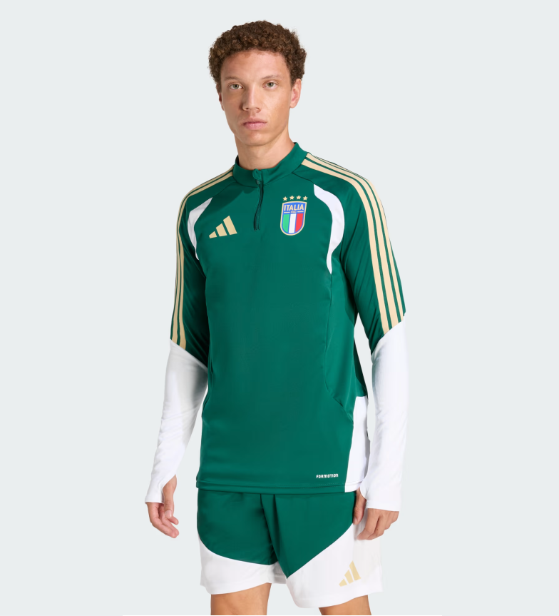 Sweatshirt Italien Training WM 2026 Grün