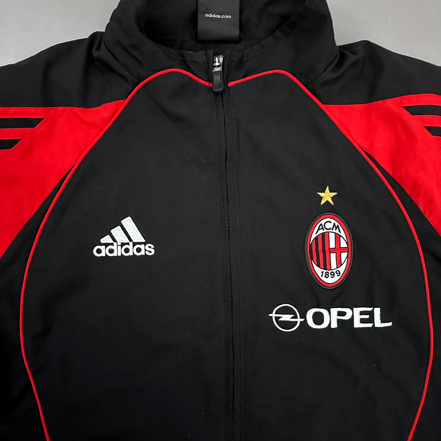 Adidas x AC Mailand Vintage-Jacke 2003/04