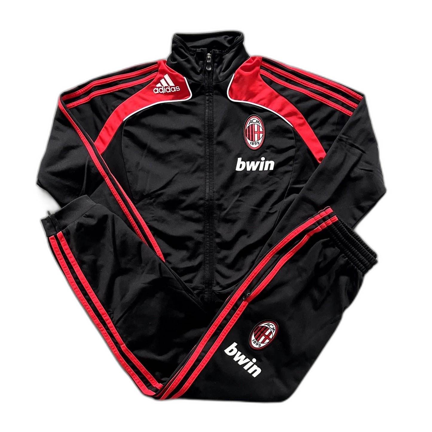 Adidas x AC Mailand Vintage-Jacke 2007/08