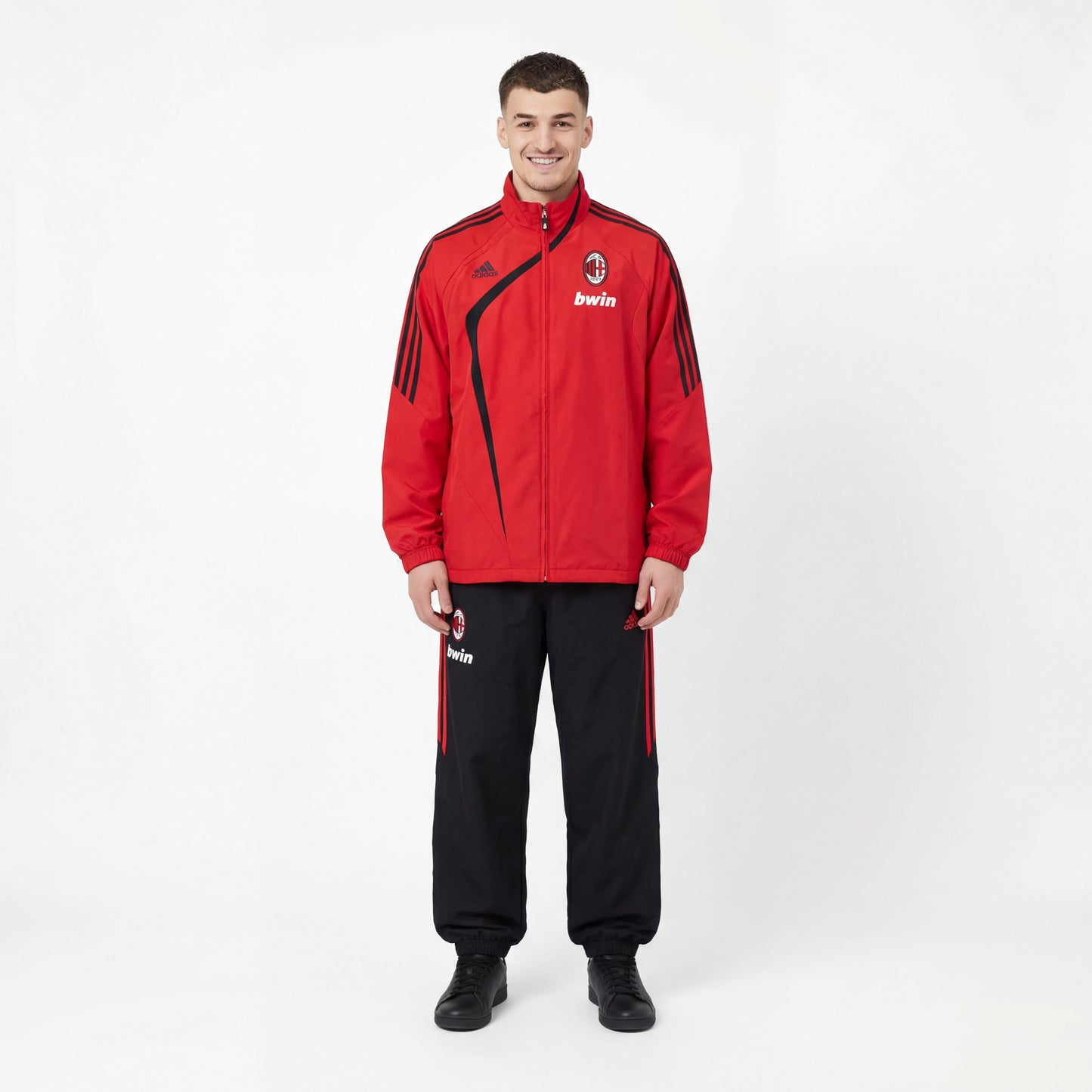 Adidas x AC Milan Vintage-Jacke 2007/08