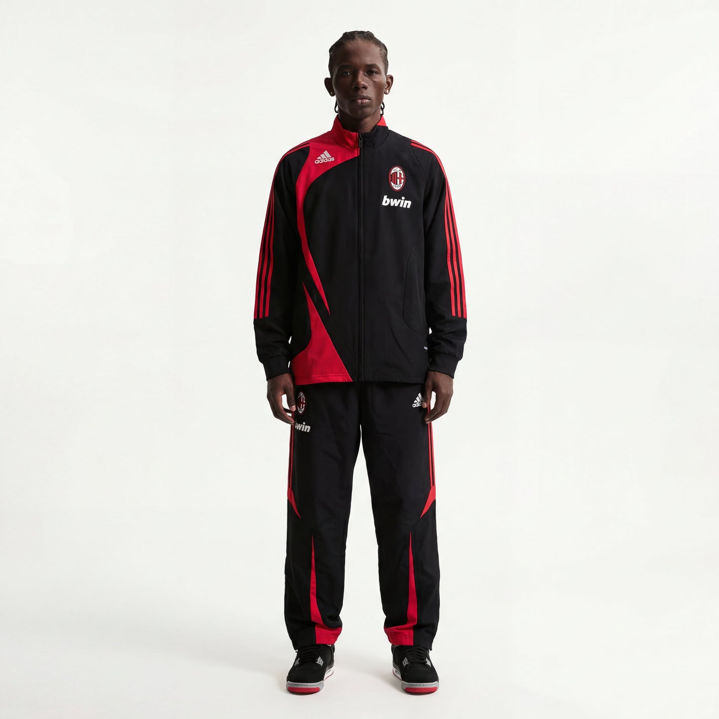 Adidas x AC Milan Vintage-Jacke 2007/08