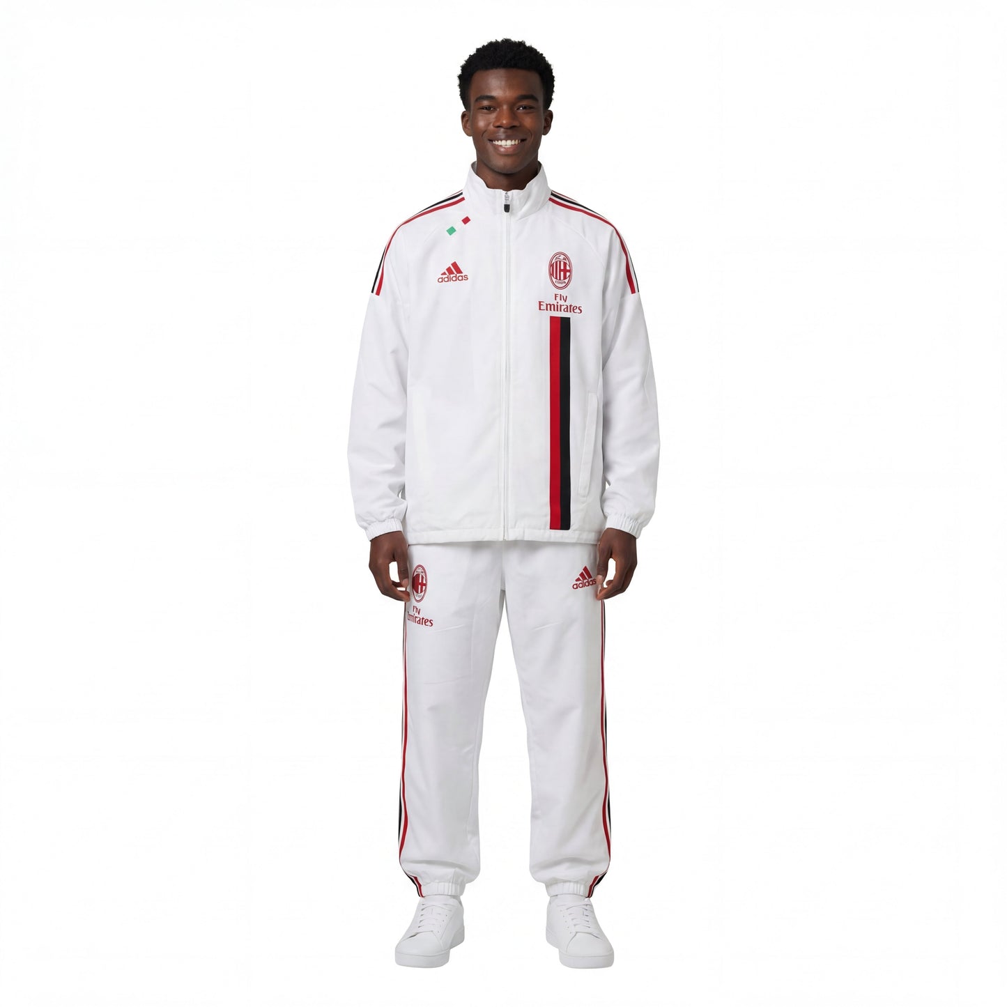 Adidas x AC Mailand Vintage-Jacke 2008/09