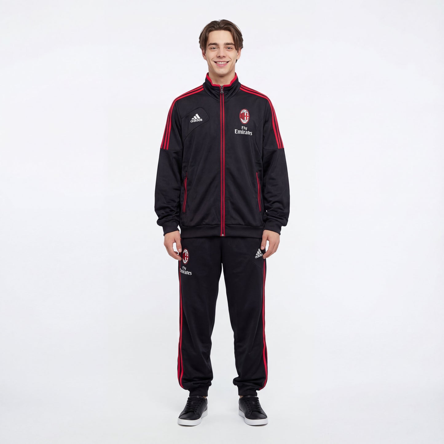 Adidas x AC Mailand Vintage-Jacke 2008/09