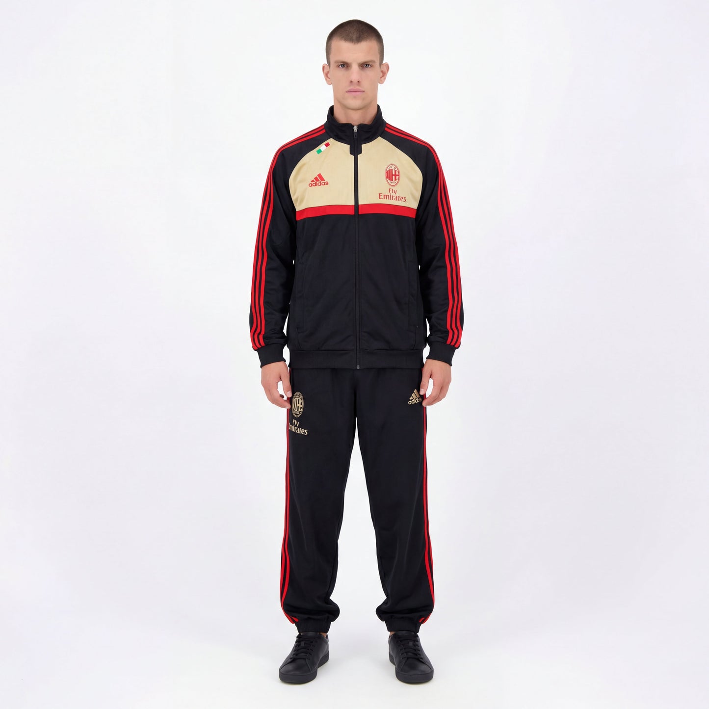 Adidas x AC Mailand Vintage-Jacke 2008/09