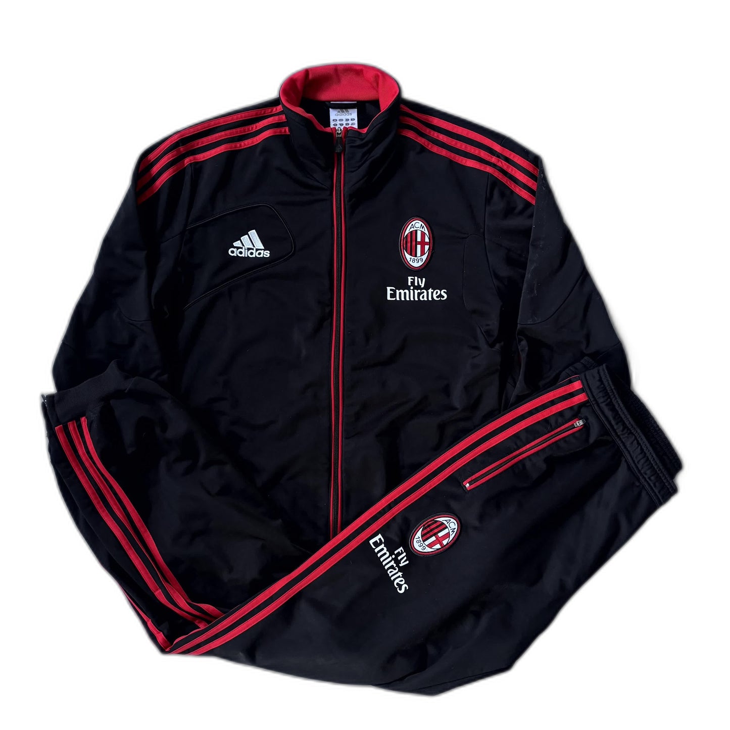 Adidas x AC Mailand Vintage-Jacke 2008/09