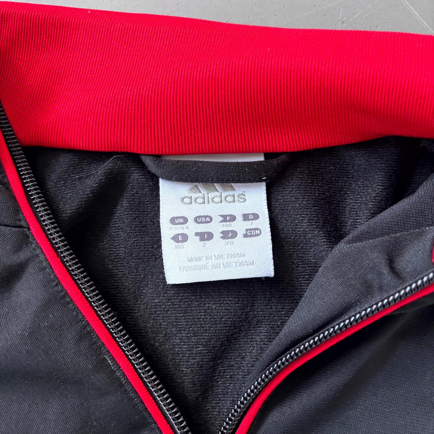 Adidas x AC Mailand Vintage-Jacke 2008/09