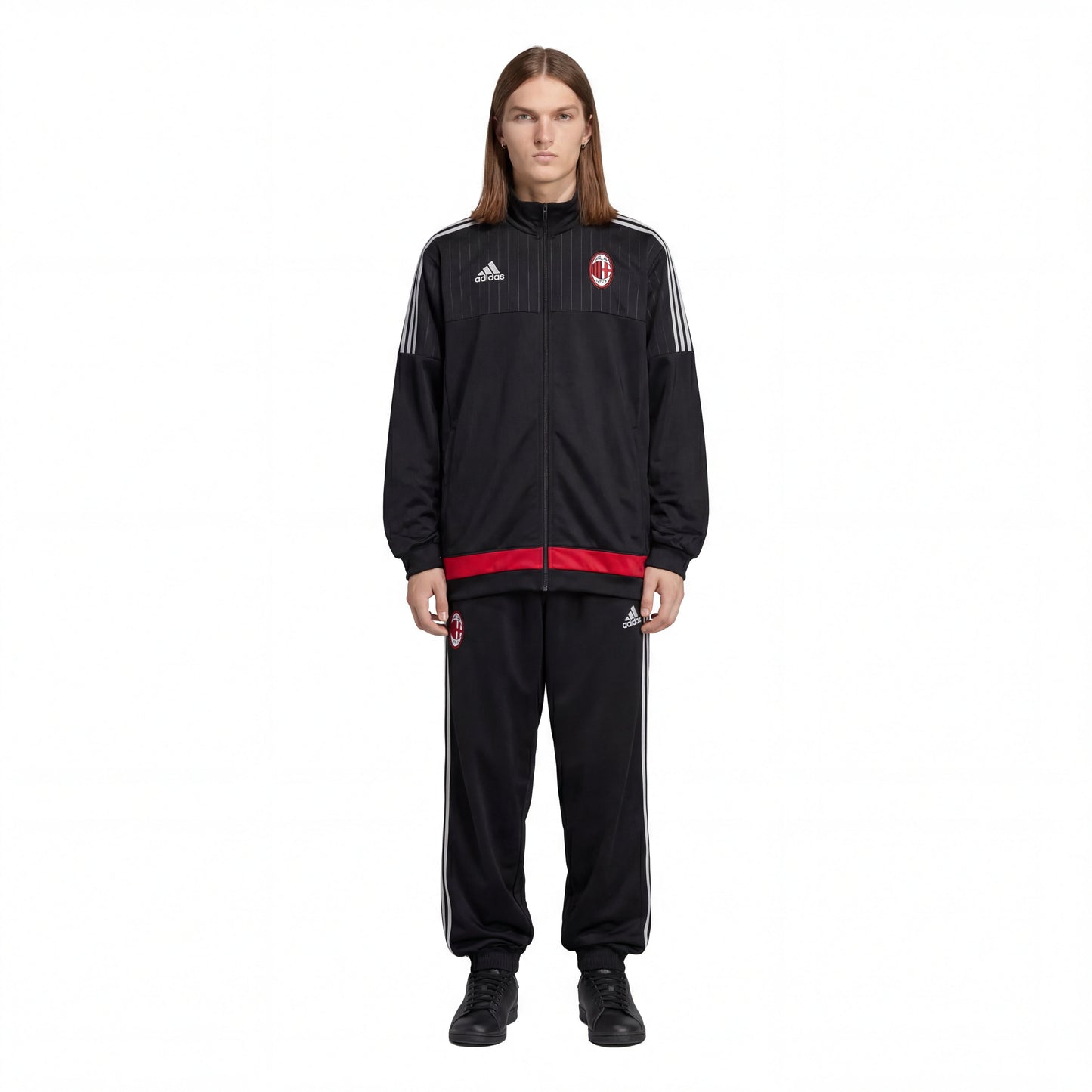 Adidas x AC Milan Vintage-Jacke 2011/12
