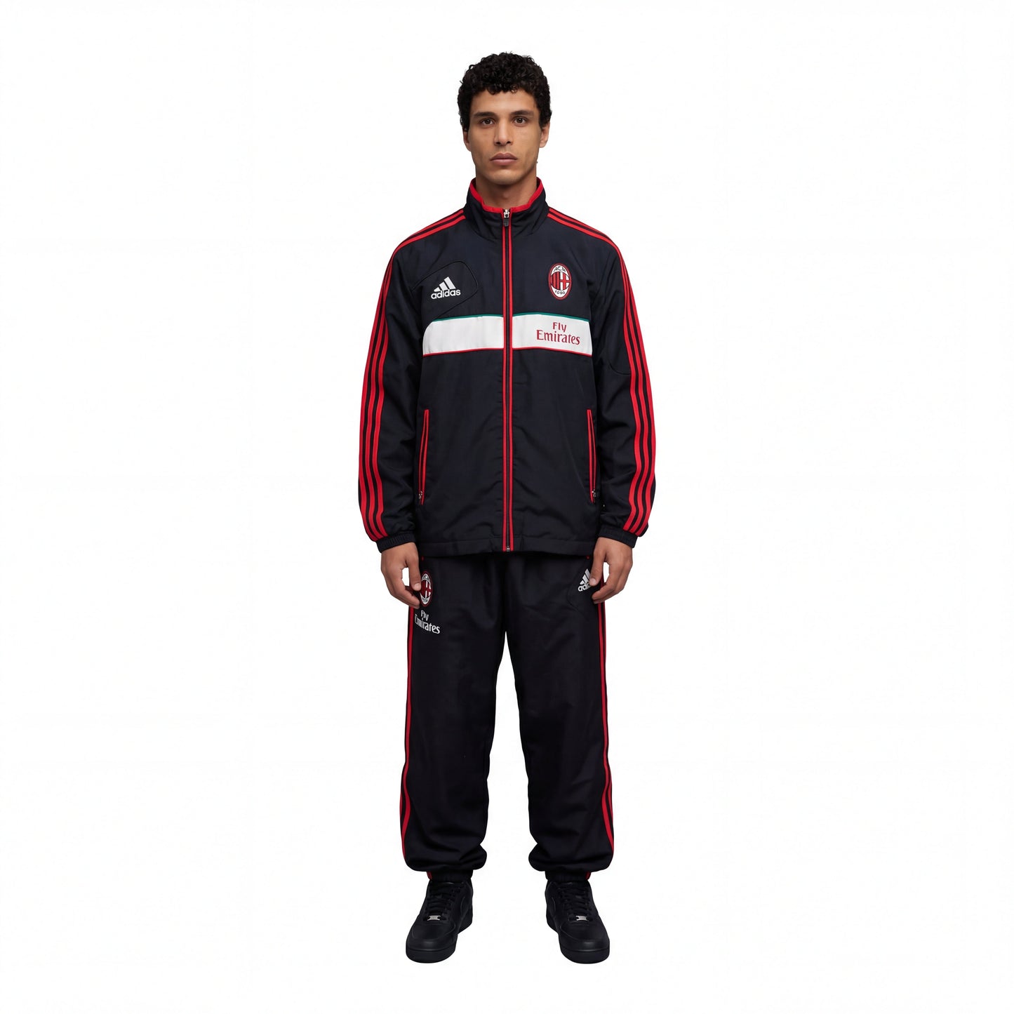 Adidas x AC Mailand Vintage-Jacke 2012/13