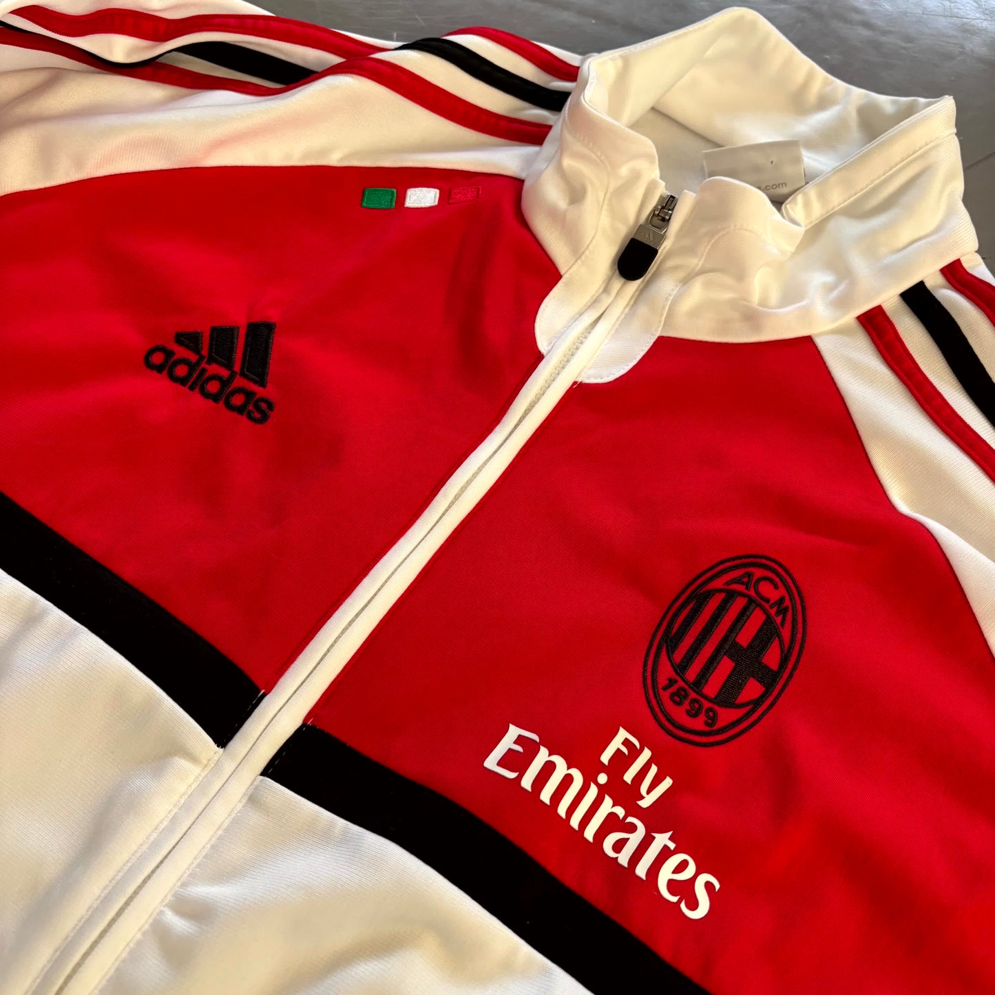 Adidas x AC Mailand Vintage-Jacke 2012/13
