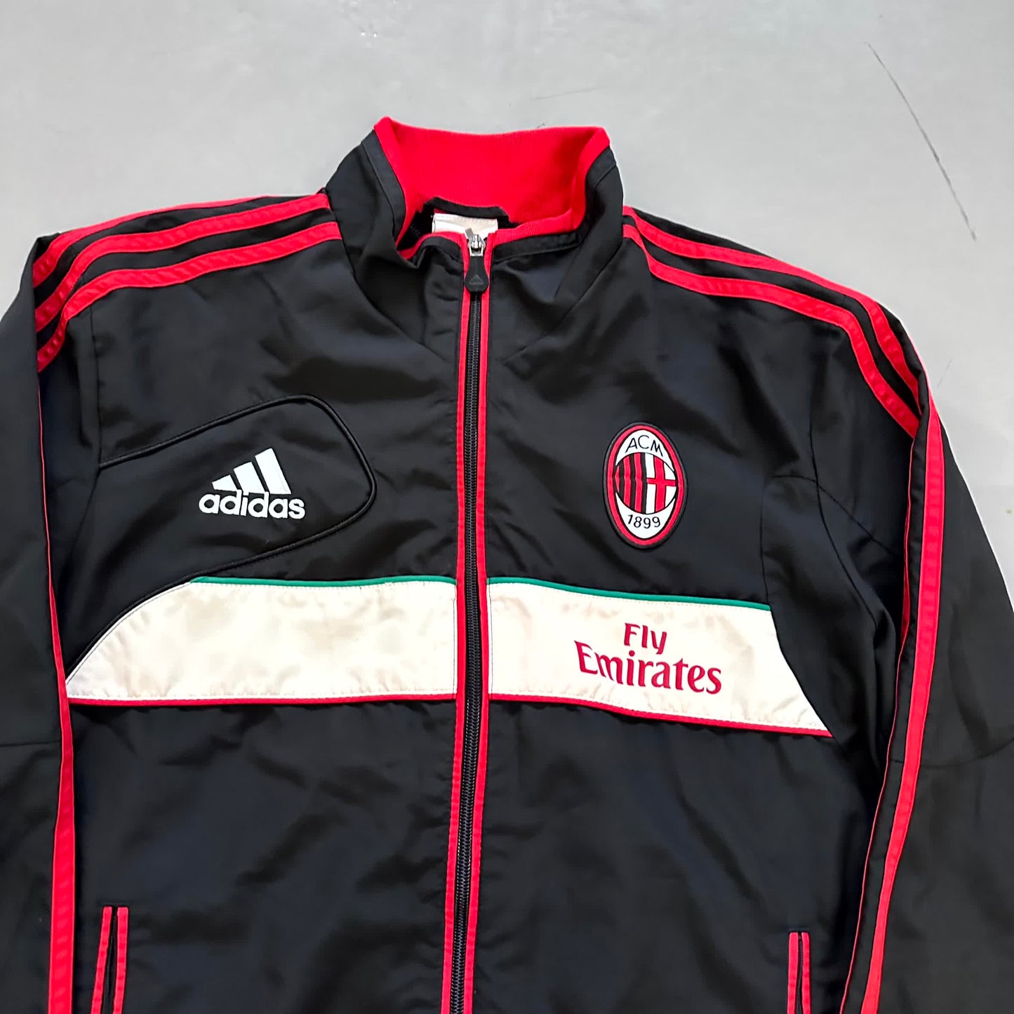 Adidas x AC Mailand Vintage-Jacke 2012/13