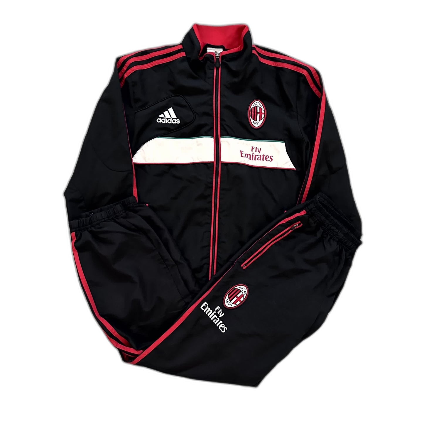 Adidas x AC Mailand Vintage-Jacke 2012/13