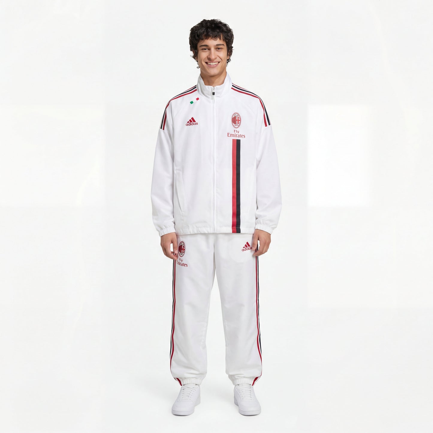 Adidas x AC Mailand Vintage-Jacke 2012/13