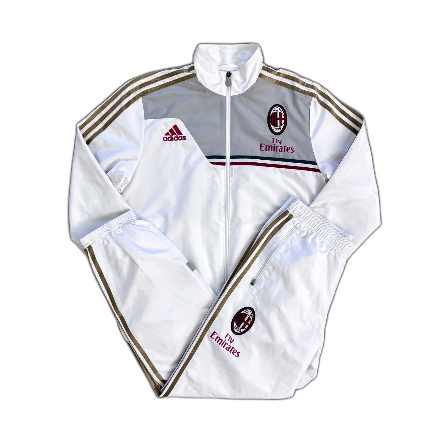 Adidas x AC Mailand Vintage-Jacke