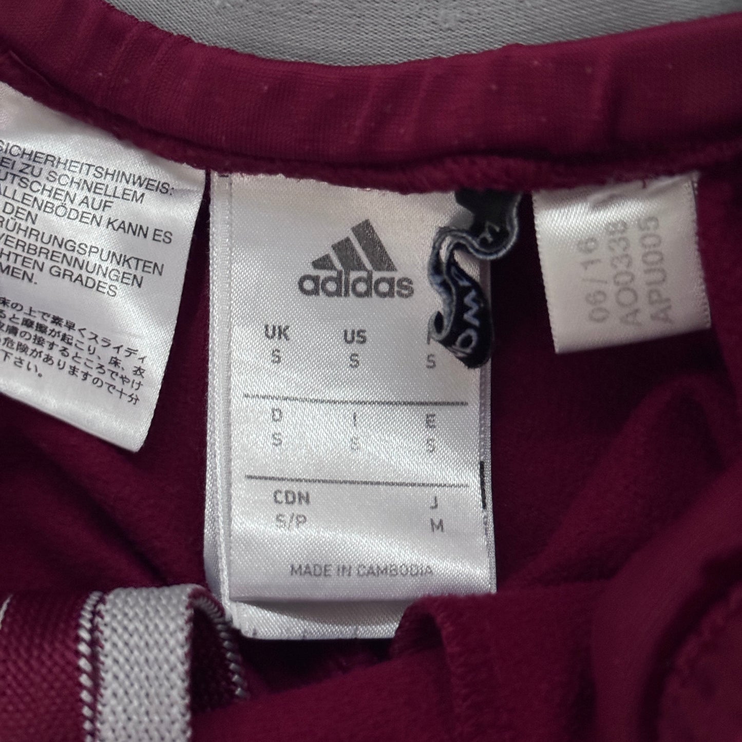 Adidas x FC Bayern München CL Vintage Jacke 2014/15