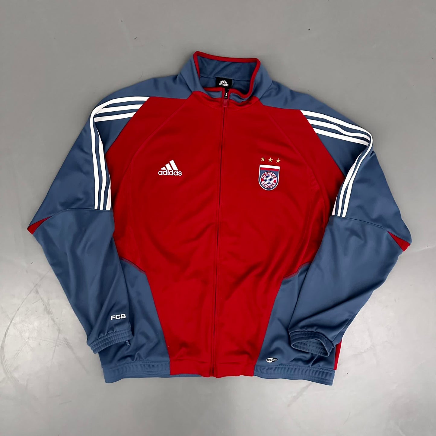 Adidas x FC Bayern Vintage-Jacke 2008/09