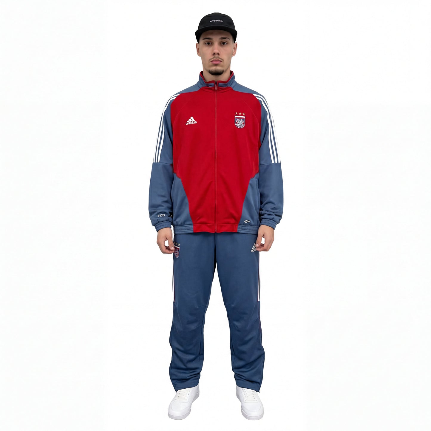 Adidas x FC Bayern Vintage-Jacke 2008/09