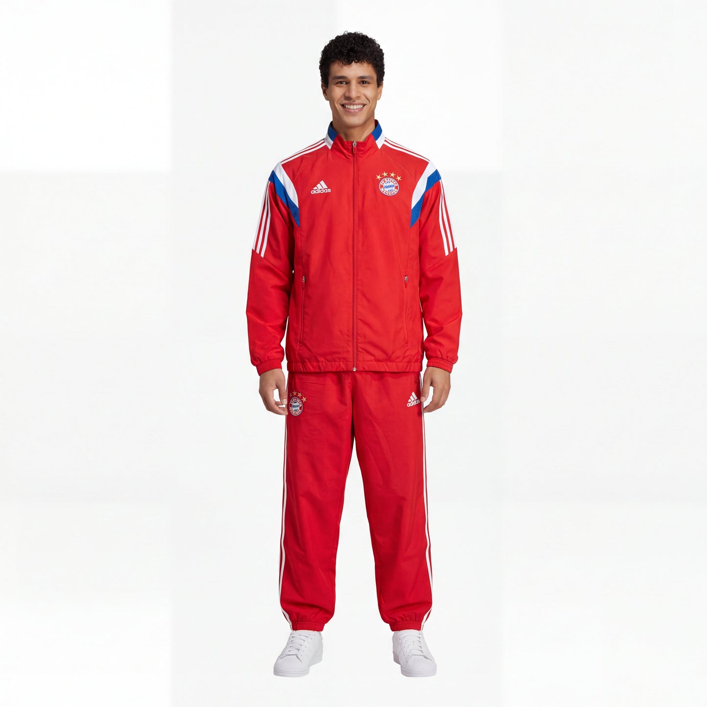 Adidas x FC Bayern Vintage-Jacke 2010/11