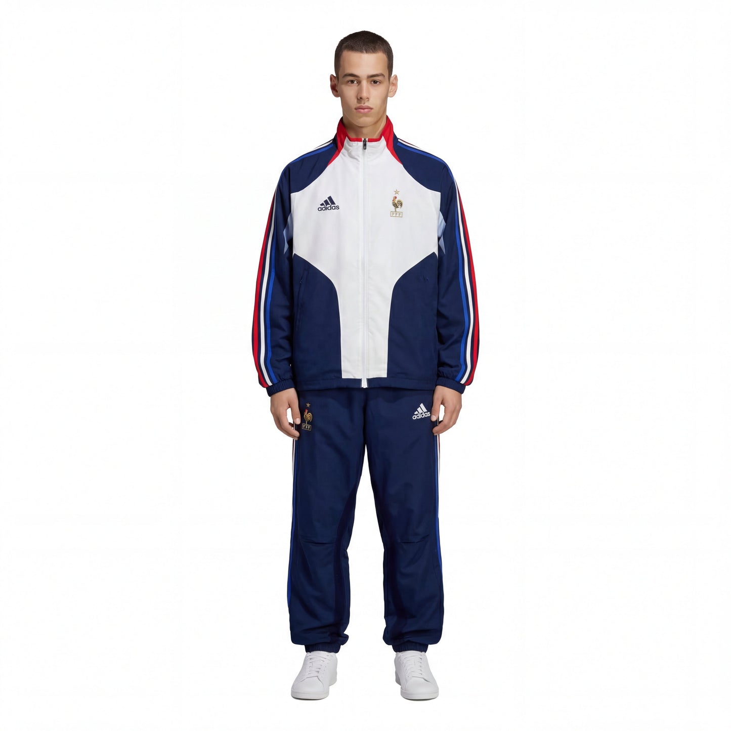 Adidas x Frankreich Vintage Jacke 2004