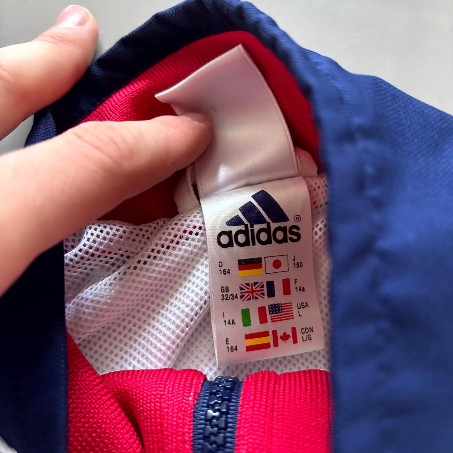 Adidas x Frankreich Vintage Jacke 2006