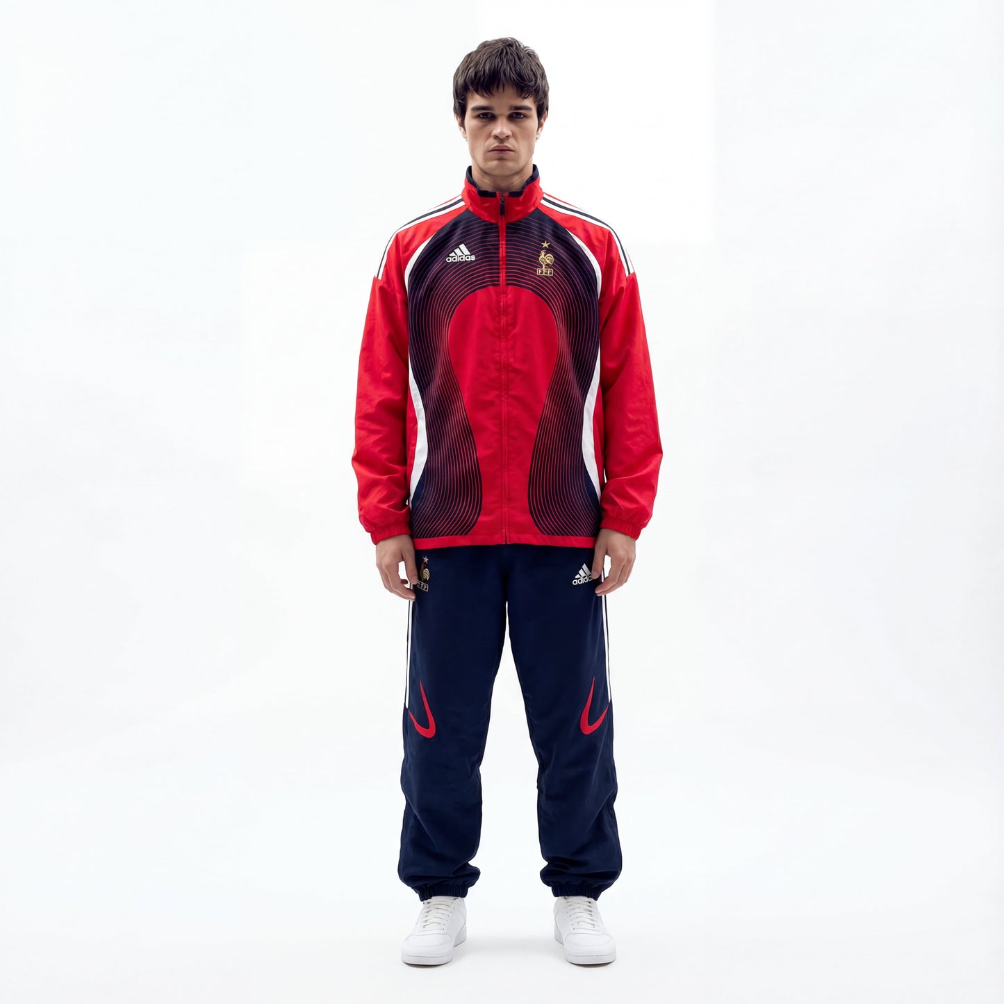 Adidas x Frankreich Vintage Jacke 2008