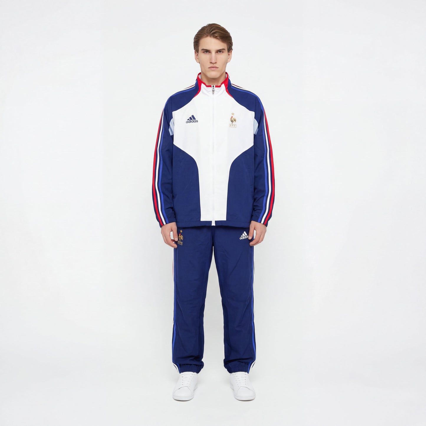 Adidas x France Vintage-Jacke 2010
