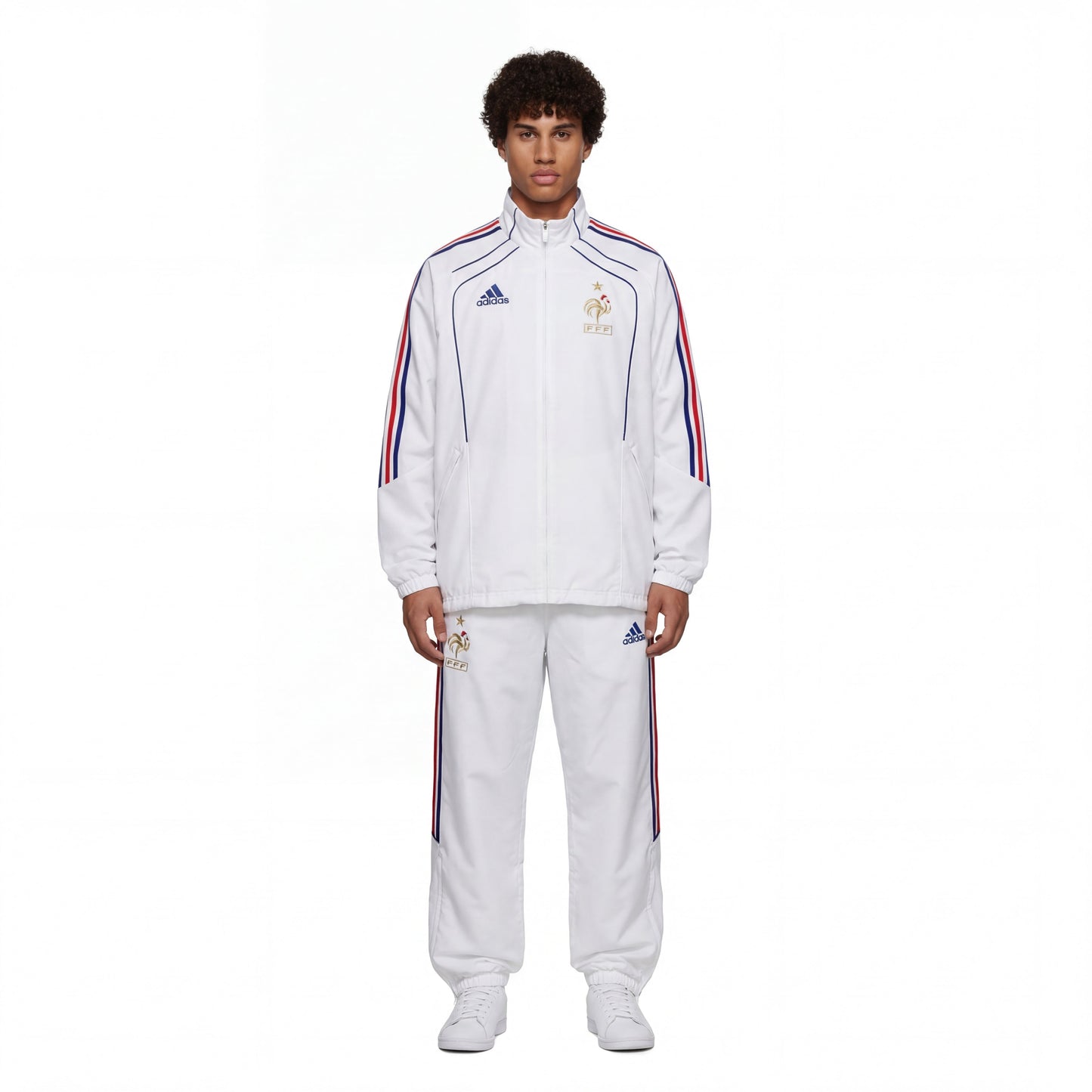Adidas x France Vintage-Jacke 2010