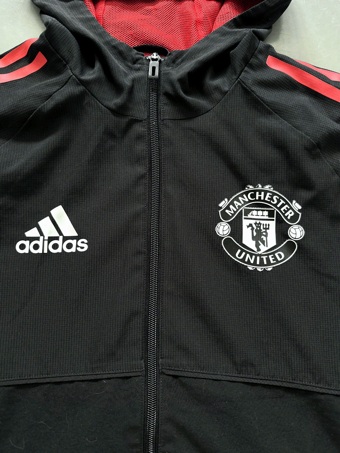 Adidas x Manchester United Vintage-Jacke