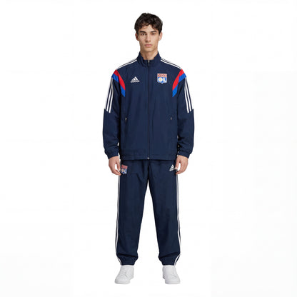 Vintage-Jacke von Adidas x Olympique Lyon