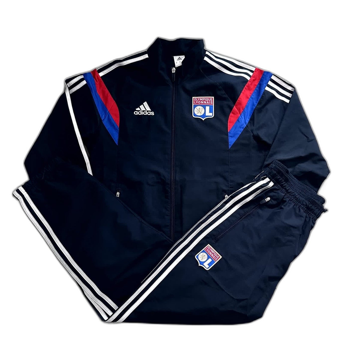 Vintage-Jacke von Adidas x Olympique Lyon