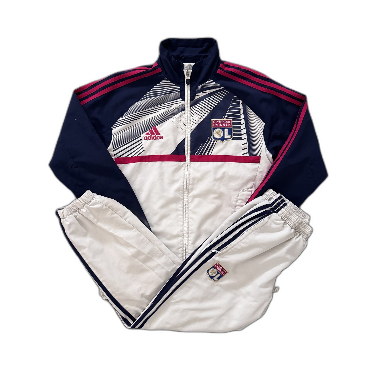 Adidas x Olympique Lyon Vintage *Premium* Jacke 2010/11 | M
