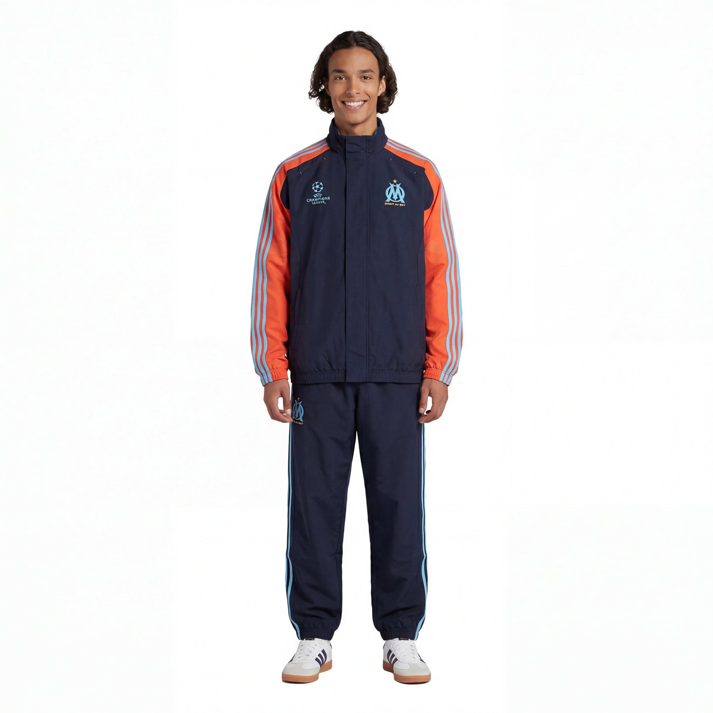 Adidas x Olympique Marseille CL Vintage Jacke 2011/12
