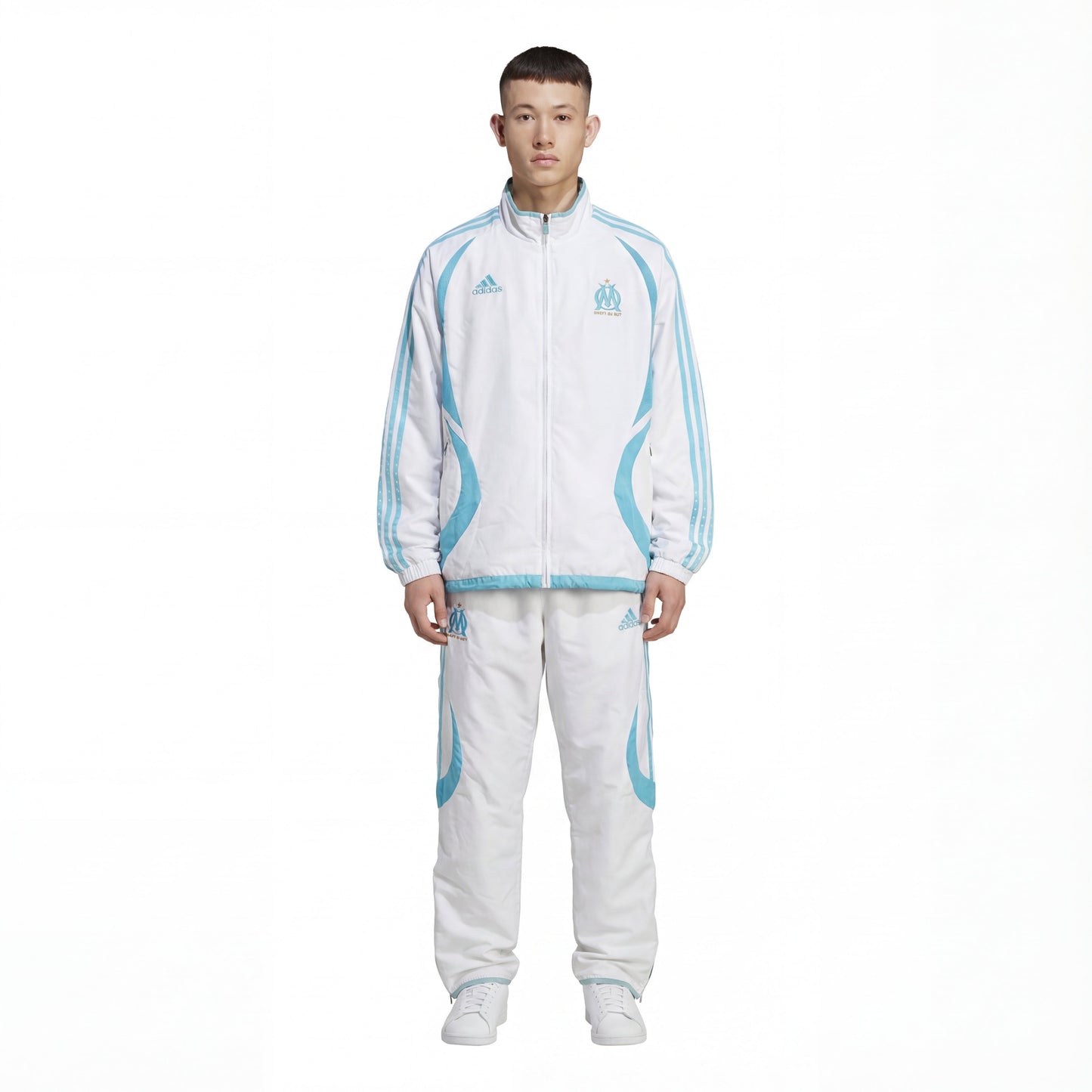 Vintage-Jacke von Adidas x Olympique Marseille