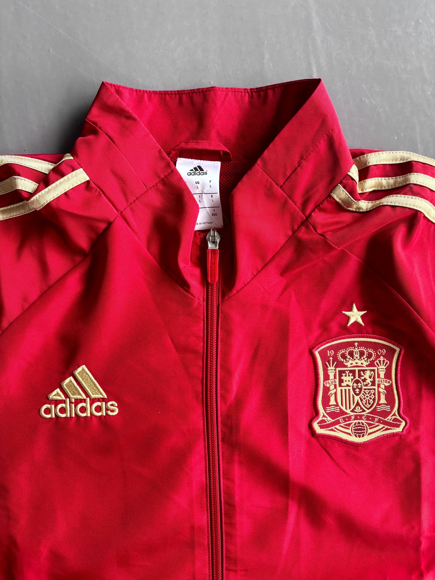 Adidas x Spanien Vintage-Jacke 2011/12