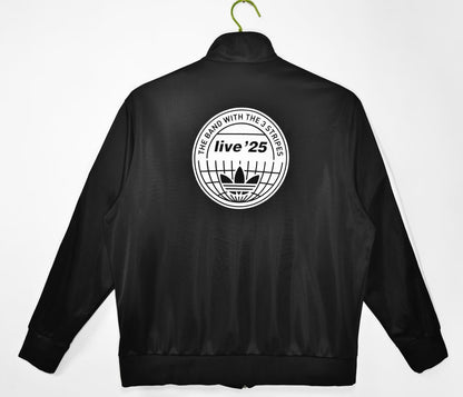 Schwarze Adidas x Oasis Jacke