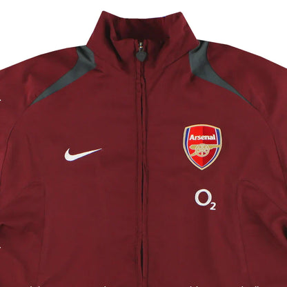 Arsenal-Jacke 2005-06 Nike Trainingsjacke