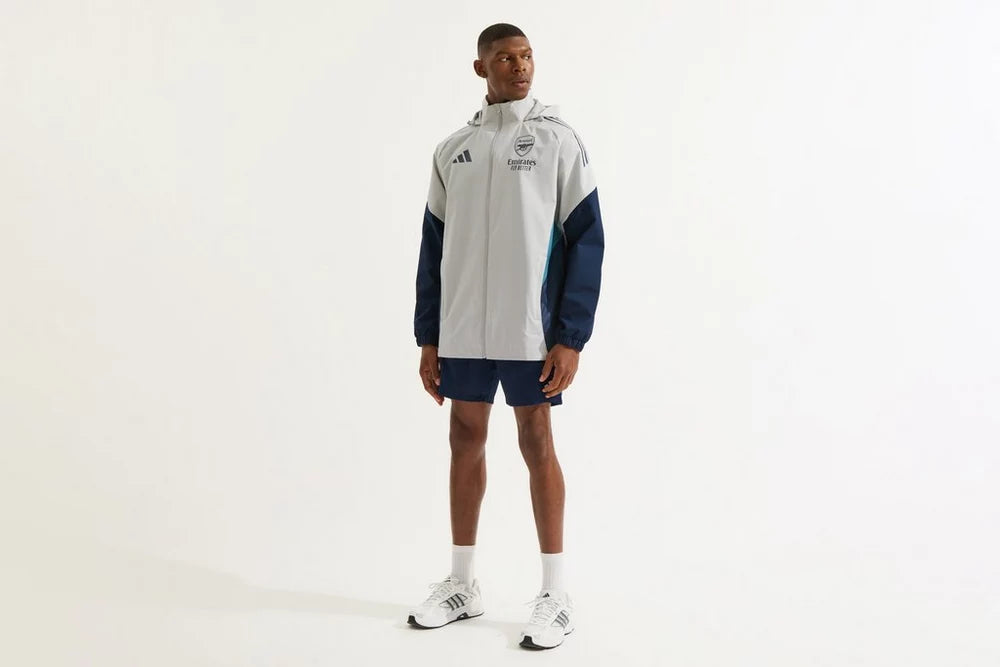 Jacke Arsenal 25/26 Grau Allwetter