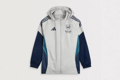 Jacke Arsenal 25/26 Grau Allwetter