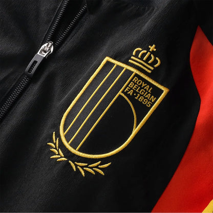 Jacke Belgien Schwarz Weltmeisterschaft