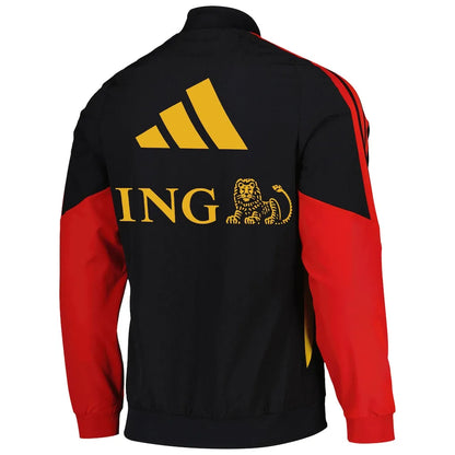 Jacke Belgien Schwarz Weltmeisterschaft