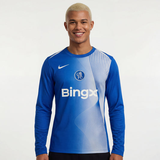 Chelsea-Jacke 2025/26 – Vor dem Spiel