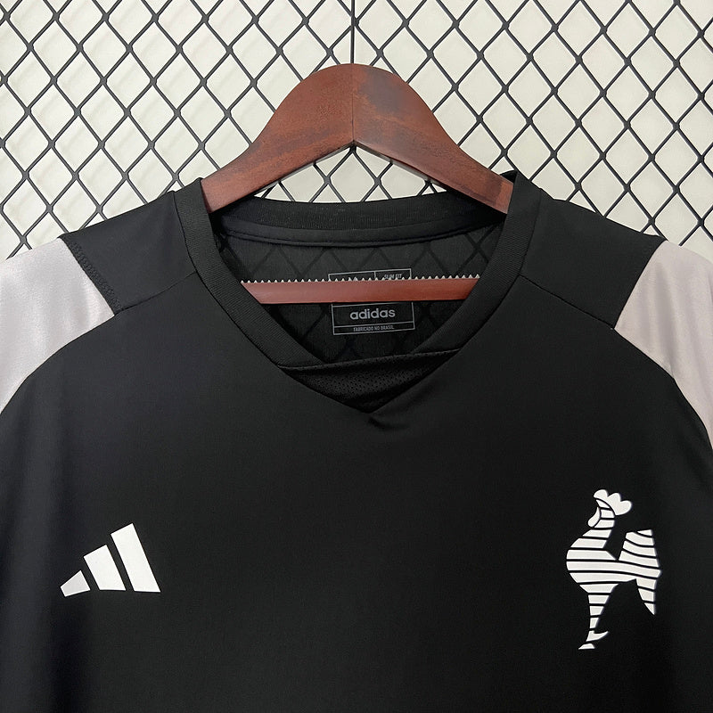 Trikot 24/25 Mineiro Athletik-Trainingsanzug Schwarz