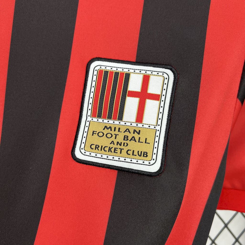 AC Mailand Trikot 24/25, 125 Jahre Jubiläum, Retro