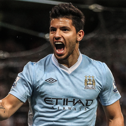 Trikot Agüero Manchester City 11-12 Legende