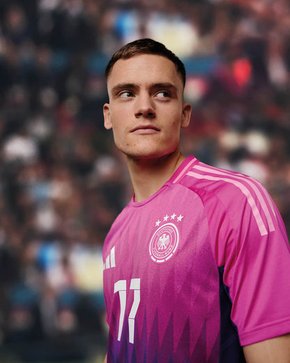 Trikot Deutschland Auswärts 24/25 ohne Nr. Fan Adidas Herren - Lila