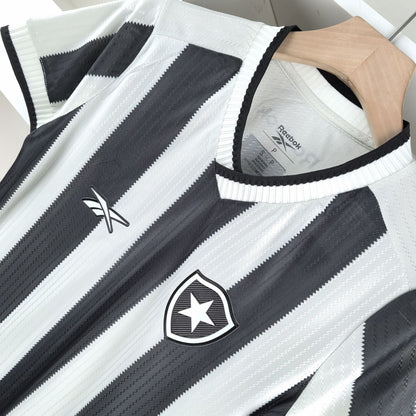 Damen-Trikot Botafogo I 24/25 – Schwarz und Weiß