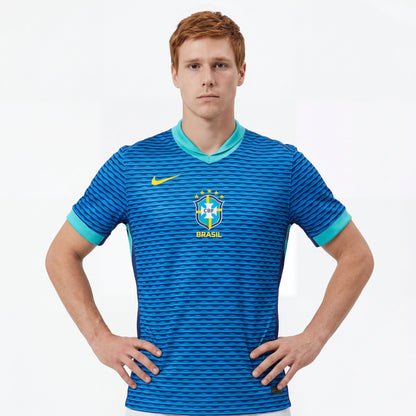 Trikot Brasilien 24/25 Blau Auswärts
