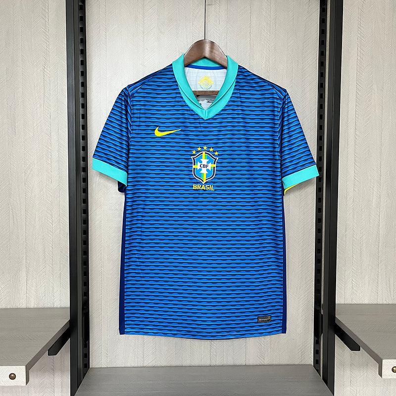 Trikot Brasilien 24/25 Blau Auswärts