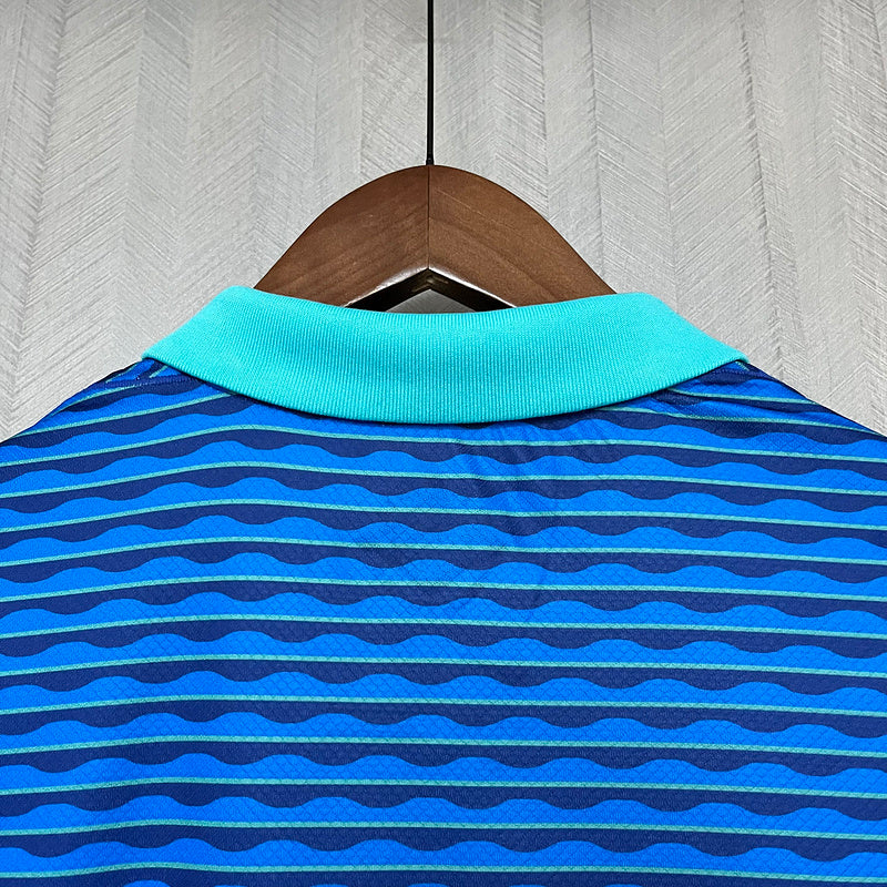 Trikot Brasilien 24/25 Blau Auswärts