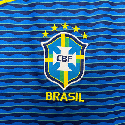Trikot Brasilien 24/25 Blau Auswärts